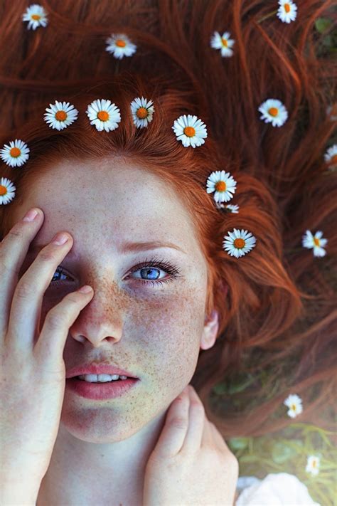 nude freckled girls|Striking Portraits of Gorgeously Freckled Redheads by Maja Topcagic